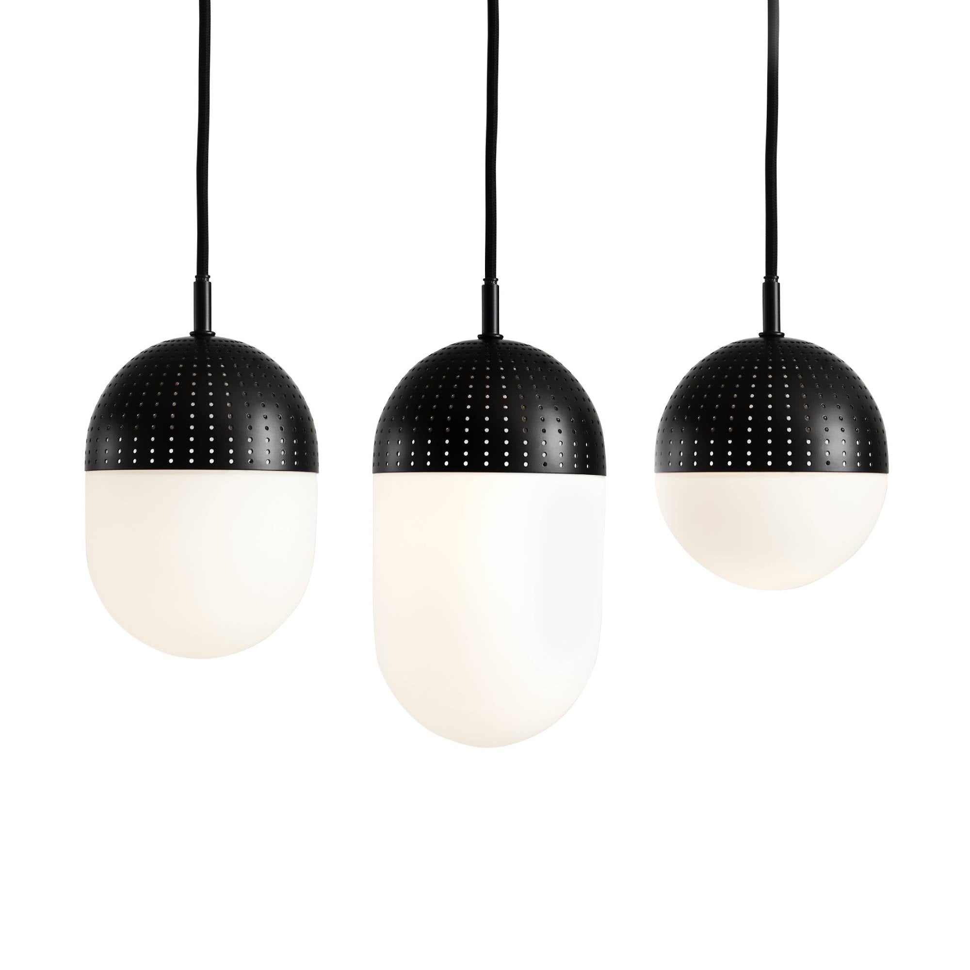 Dot Pendant Light: Black