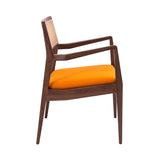 Risom C140 Chair: Natural Walnut