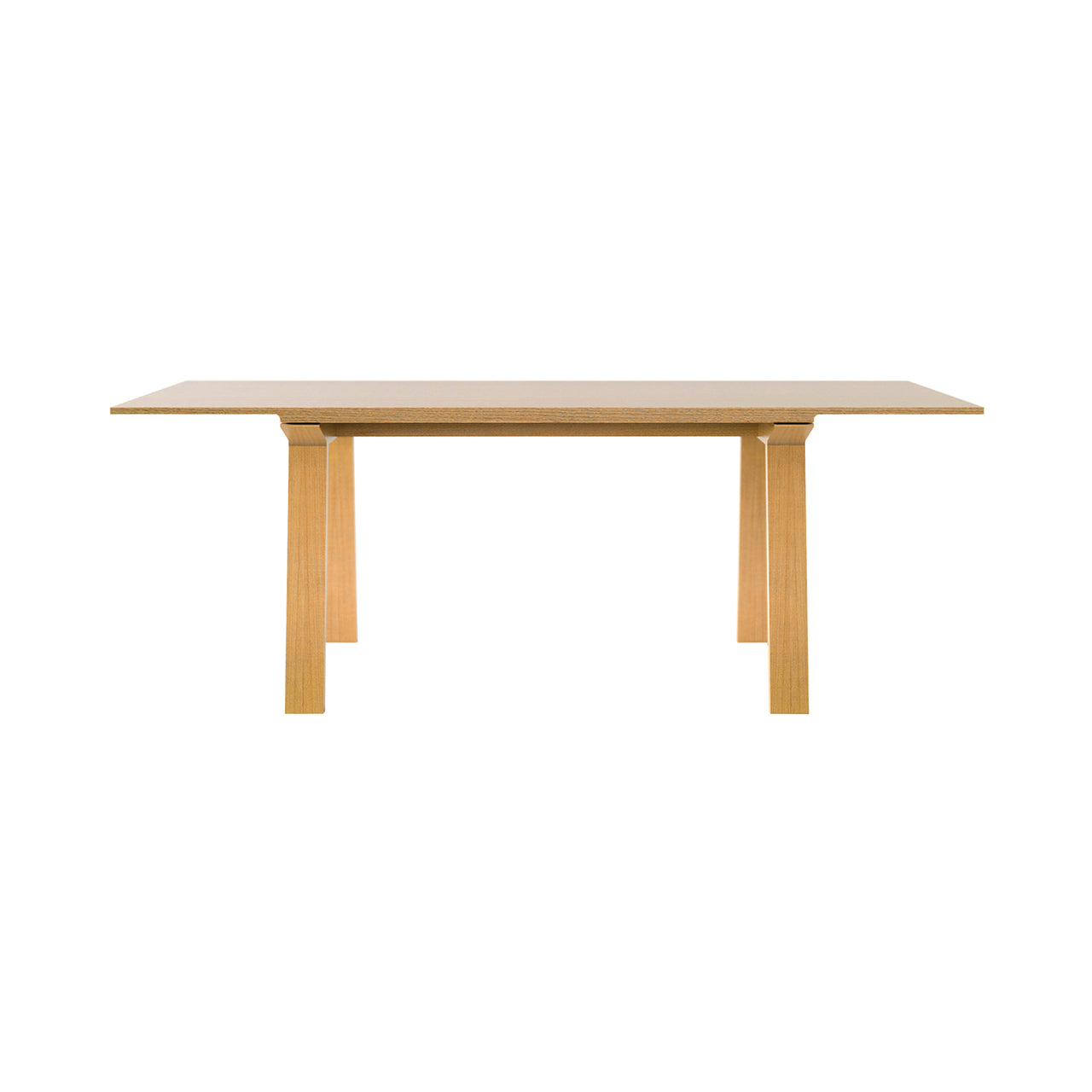 Mitis Table: Small + Whitened Oak + Whitened Oak