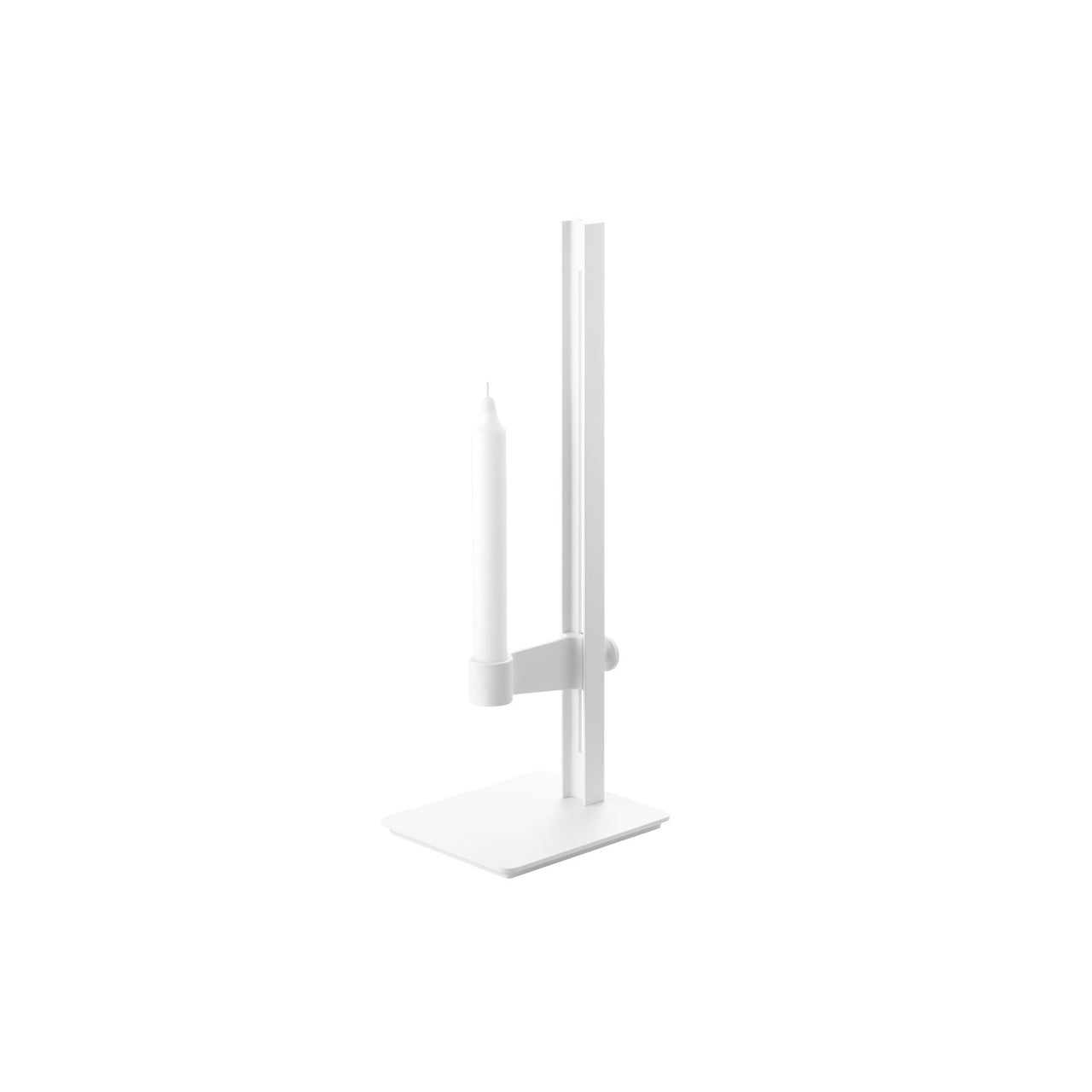 Museum Candle Holder: White