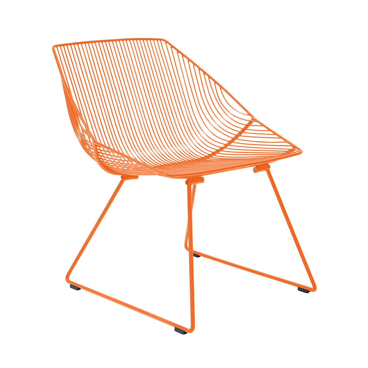 Bunny Lounge Chair: Color + Orange