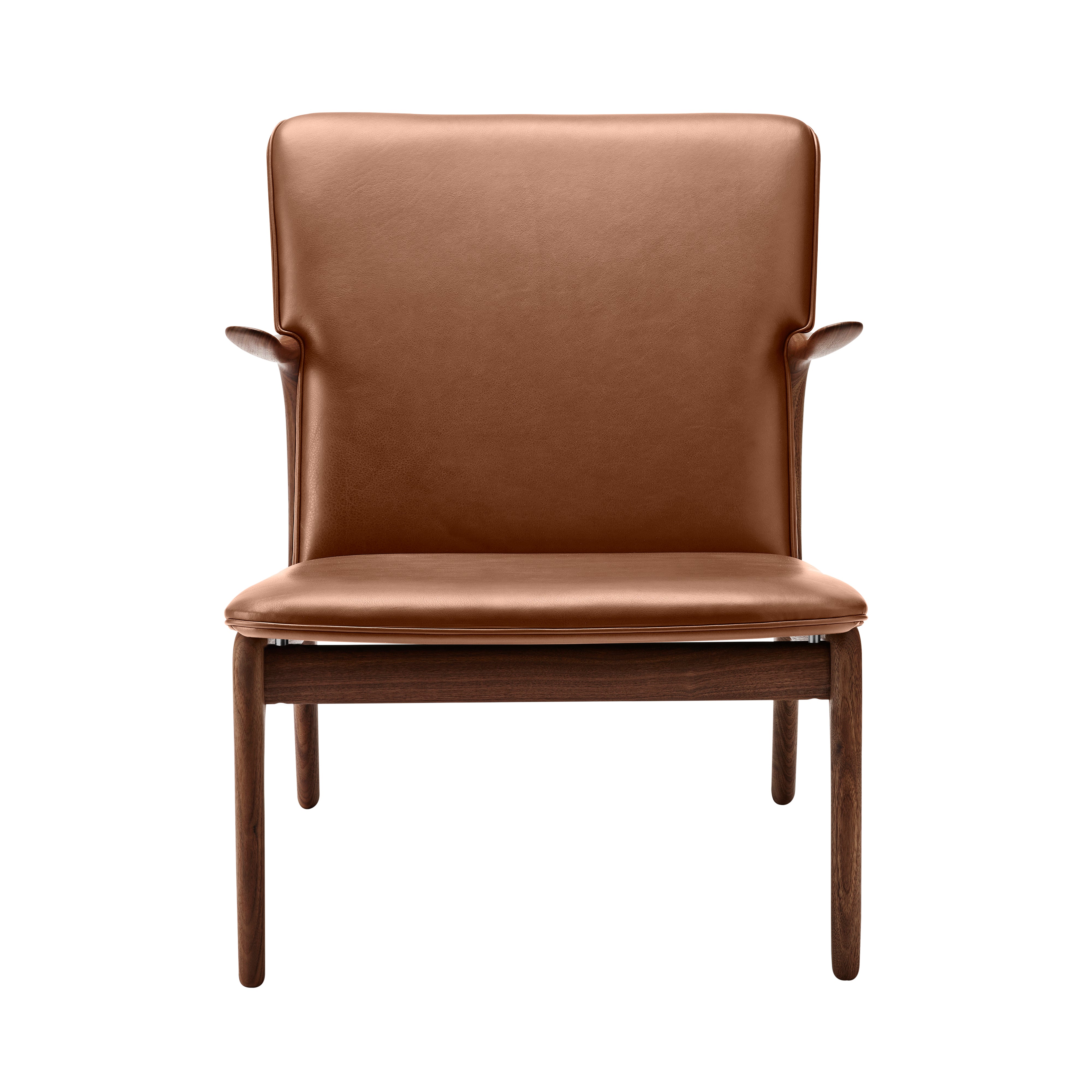 OW124 Beak Chair: Oiled Walnut