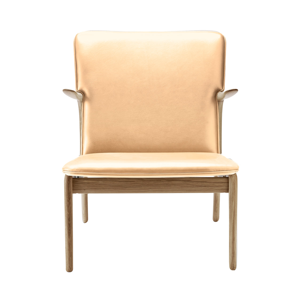 OW124 Beak Chair: Oiled Oak