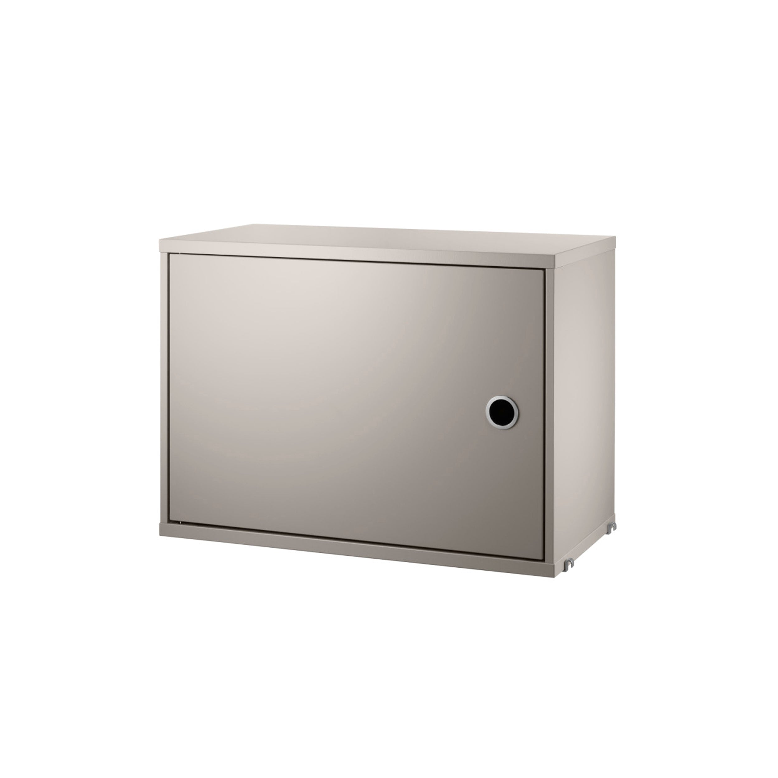 String System: Cabinet with Swing Door + Beige