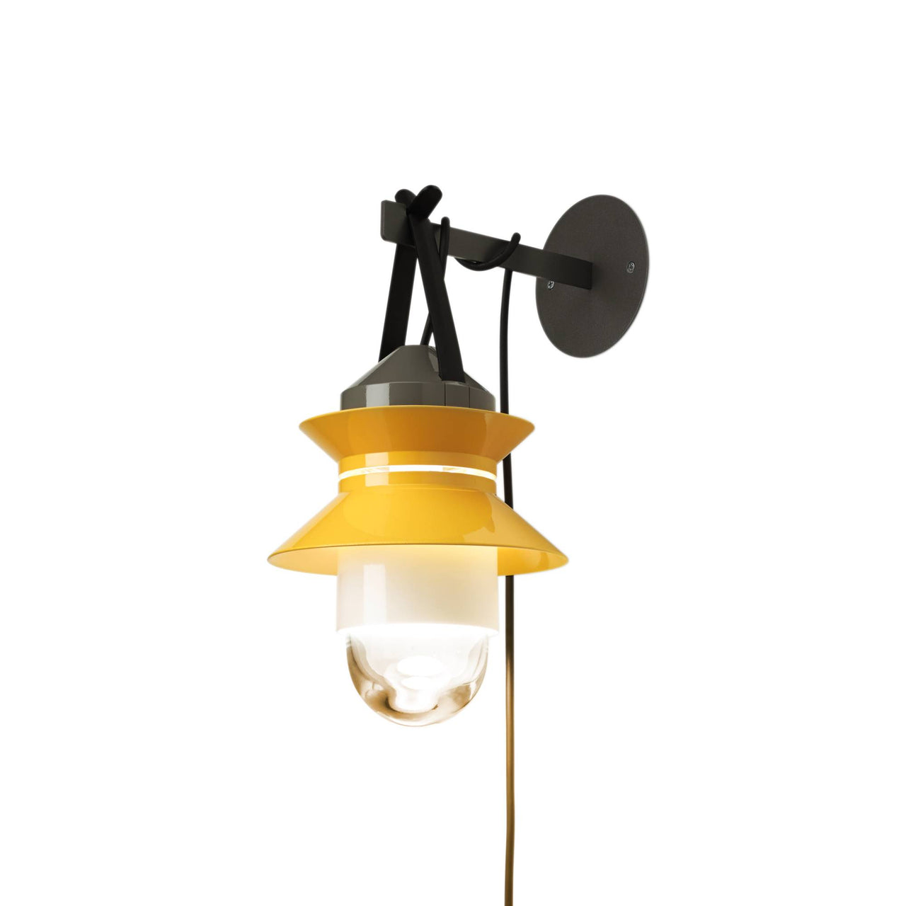 Santorini Wall Lamp: Mustard