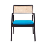 Risom C140 Chair: Black Oak