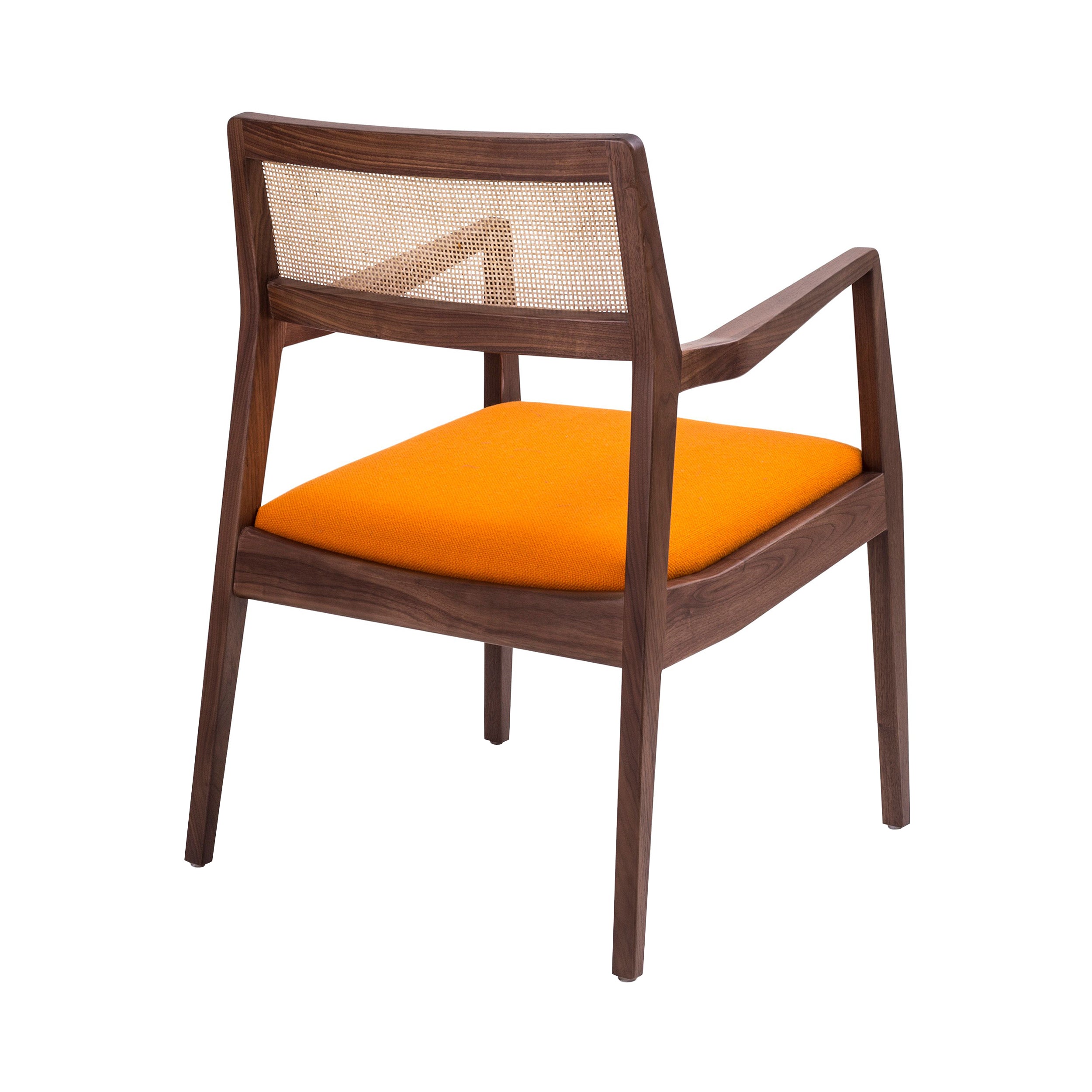 Risom C140 Chair: Natural Walnut