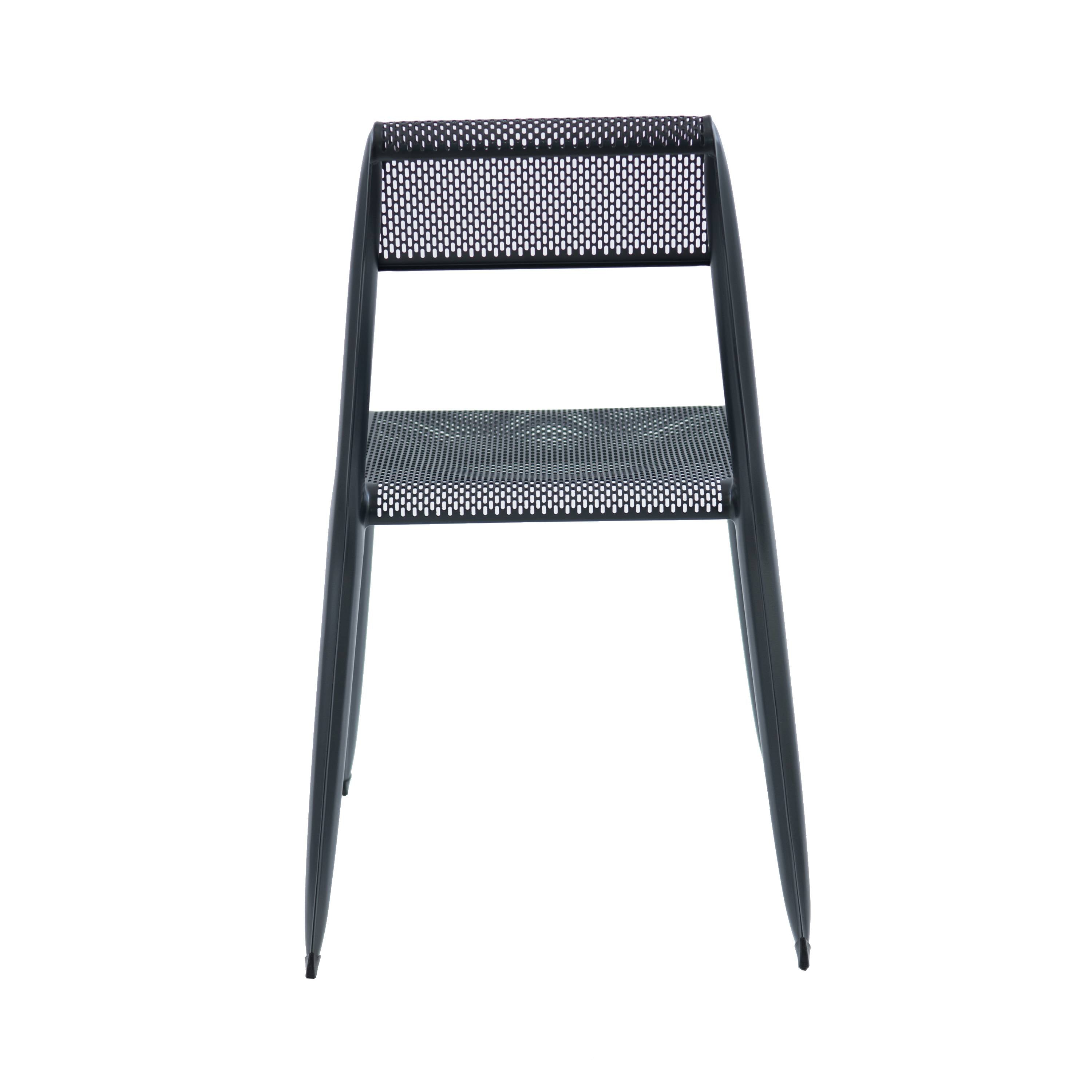 Leggera Chair: Anodic Black