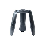 Plopp Stool Standard: Graphite Grey Carbon Steel